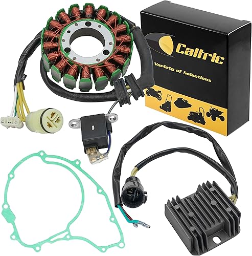 Caltric Estator, regulador y junta compatible con Honda Trx300 Trx-300 Fourtrax 300 1993-2000