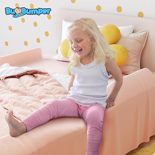 Miniatura 5 de Parachoques de cama para niños pequeños, paquete de 1 barandilla de espuma para niños pequeños y niños, funciona en camas de tamaño pequeño,