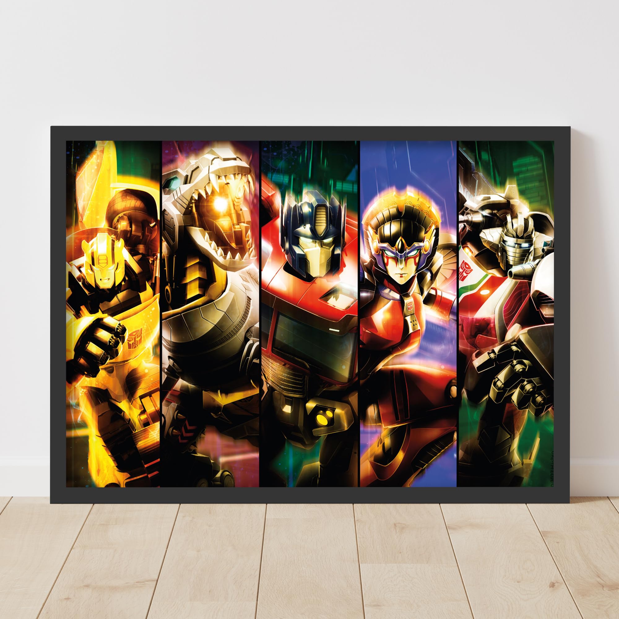 Transformers Print - Autobots Group Panels Wall Art Poster (29.7cm x 42cm - A3)
