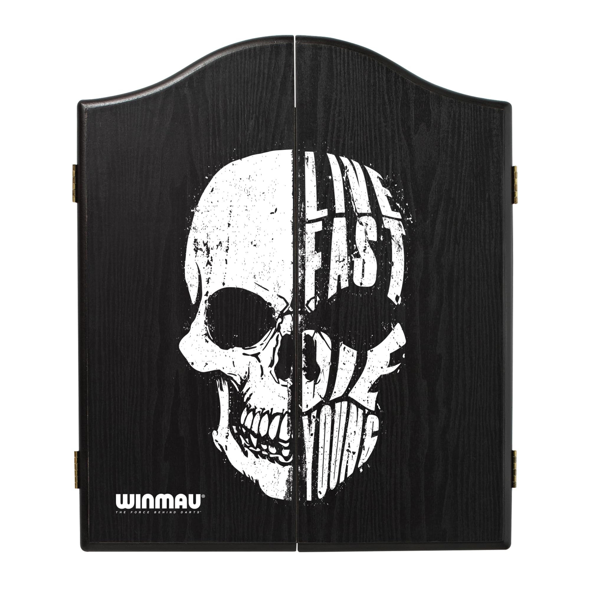 WINMAU Skull Design Deluxe Dartboard Cabinet