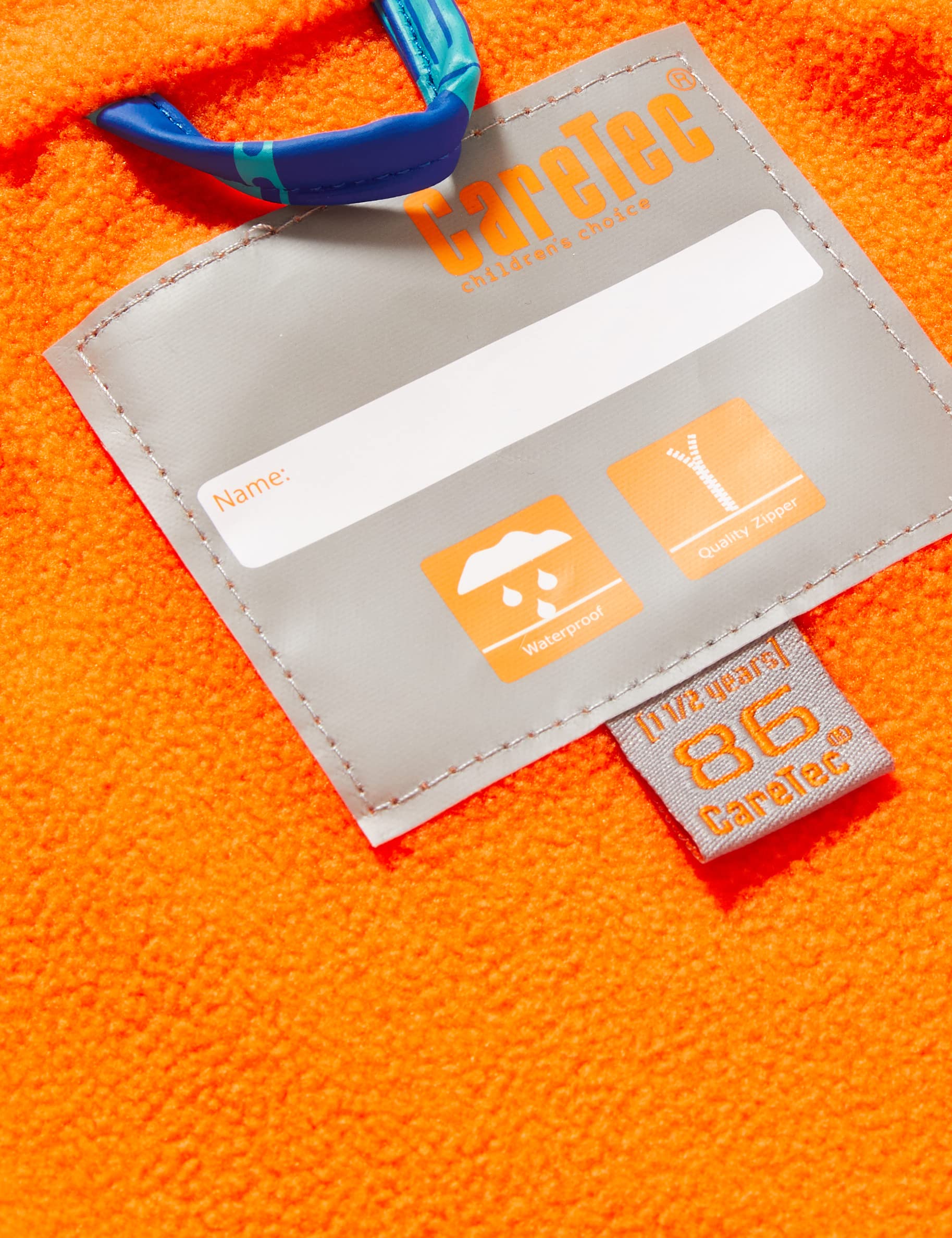CareTec Rain Suit - Pu W. Fleece Impermeabile e Pantaloni Impermeabili Bambini e Ragazzi (Pacco da 1)