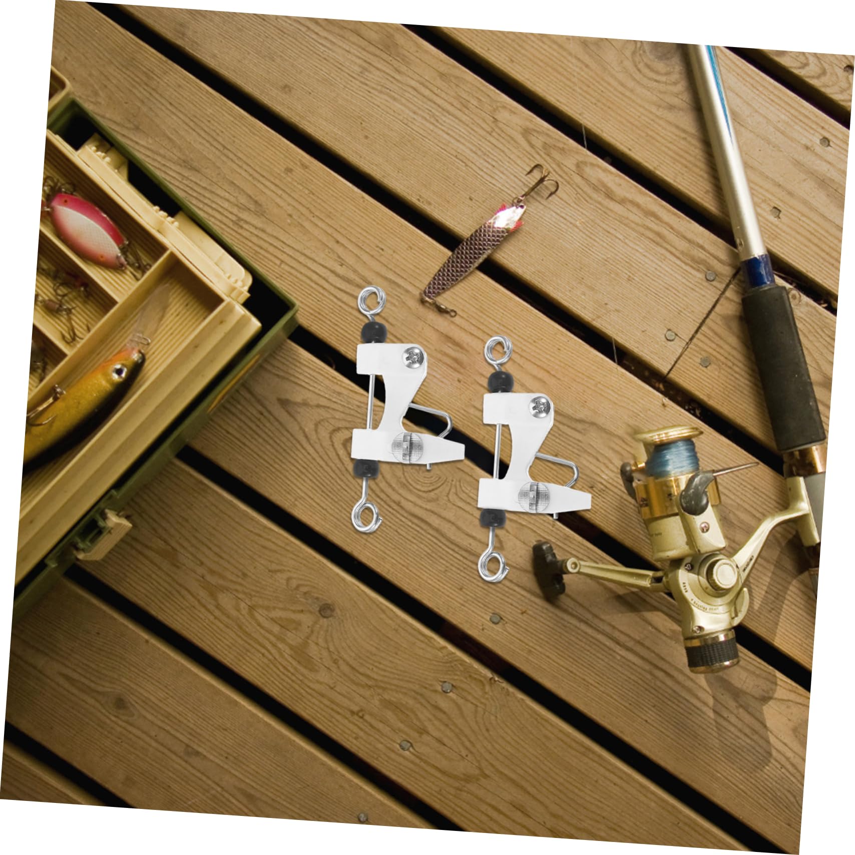 NAMOARLY 2pcs Splitter Release Clips for Offshore Fishing Quick Release Clip Snap Tension Planer Board