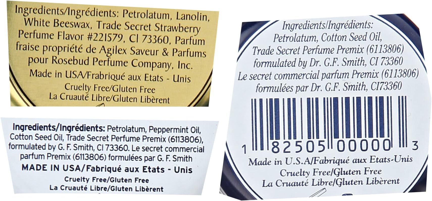 Rosebud Perfume Co. Smith's Three Lavish Layers Lip Balm - 6.1oz (180ml)
