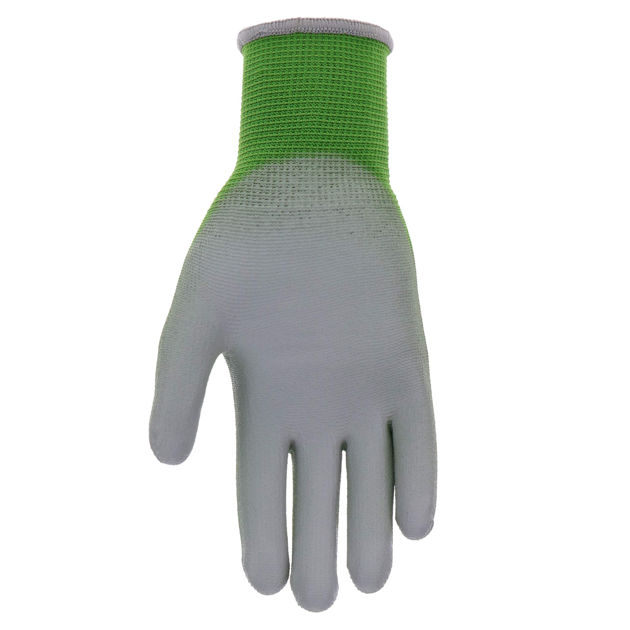West Chester Large Hi Vis Polyurethane Palm Coated Protective Gear Touch Screen Glove - Each - View #5