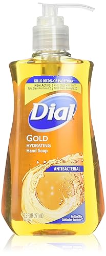 Dial Jabón líquido de manos dorado (paquete de 3) 7.5 oz