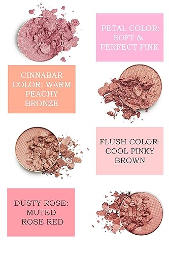 Miniatura 3 de Mom's Secret Rubor 100% natural, orgánico, vegano, sin gluten, rubor natural prensado, libre de crueldad, fabricado en los Estados Unidos, 0.18