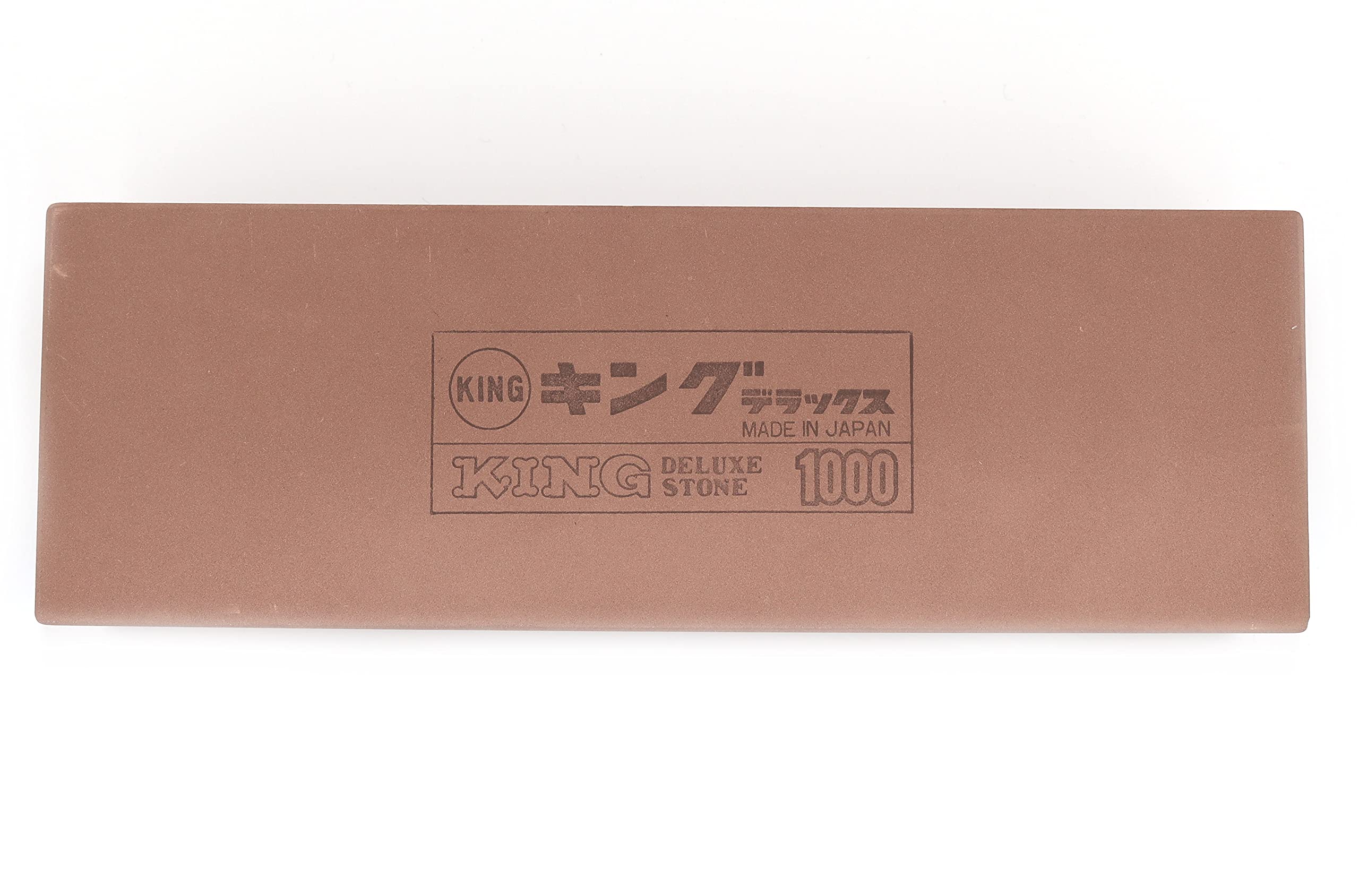 Piedra de afilar japonesa gruesa King No.1000W grano #1000 mantenimiento hoja Cuchillos de cocina Herramientas de bricolaje y jardinería fabricadas en Japón