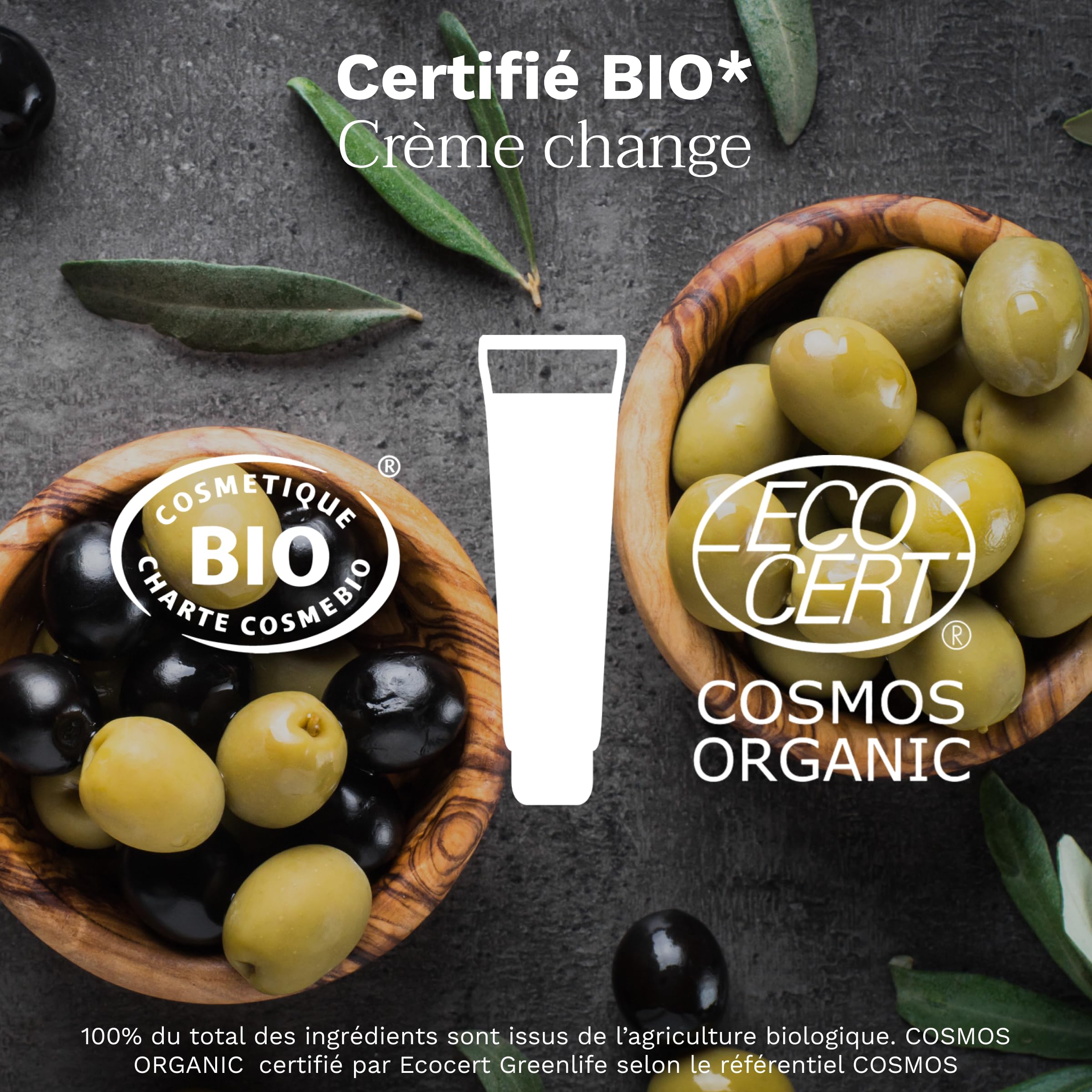 Mustela - Crème Change Bébé à l'Huile d'Olive Bio - Soin Protecteur et Apaisant Bio - Huile d'Olive, Aloe Vera et Oxyde de Zinc - Crème Change pour l'Hygiène Bébé Sans Parfum - Dès la Naissance