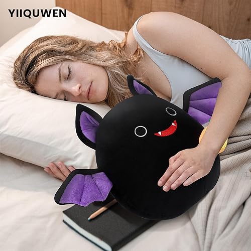 Miniatura 5 de Almohada suave de peluche de murciélago para el día de San Valentín, regalo de cumpleaños para niñas y niños de 9.0 pulgadas