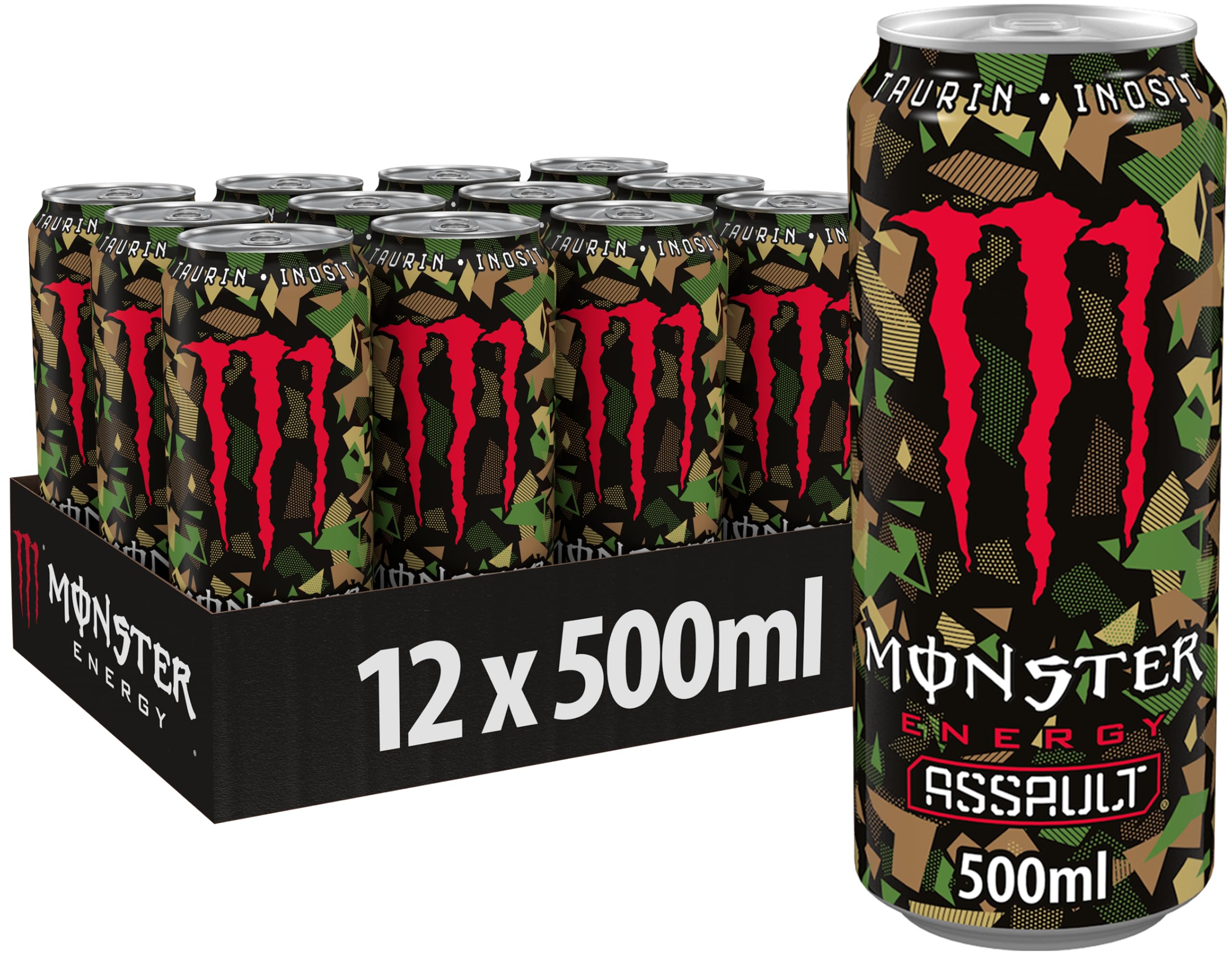 Monster Assault 12 x 500ml
