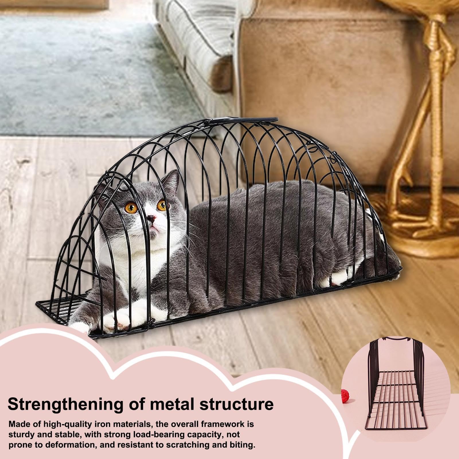 Katzenkäfige Mesh-Metall Multifunktionales Pflege- Und Badetool | Katzenpflege- Und Badekäfig Für Zuhause, Indoor, Reisen, Tierarztbesuche, Autofahrten Und