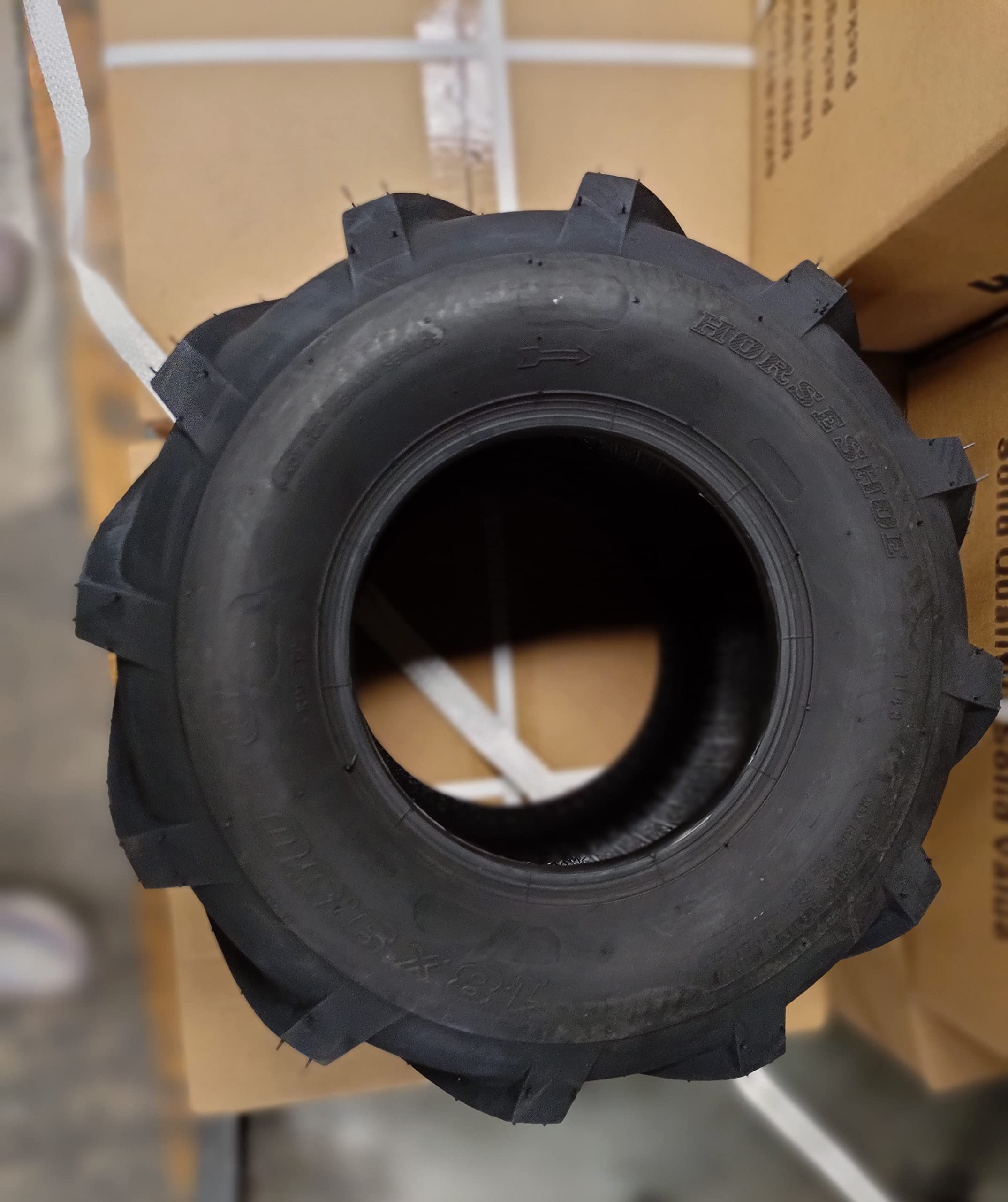 ウェア HYDRGEN Amazon.com: HORSESHOE 2 NEW 18x9.50-8 6Ply | Super Lug Herring