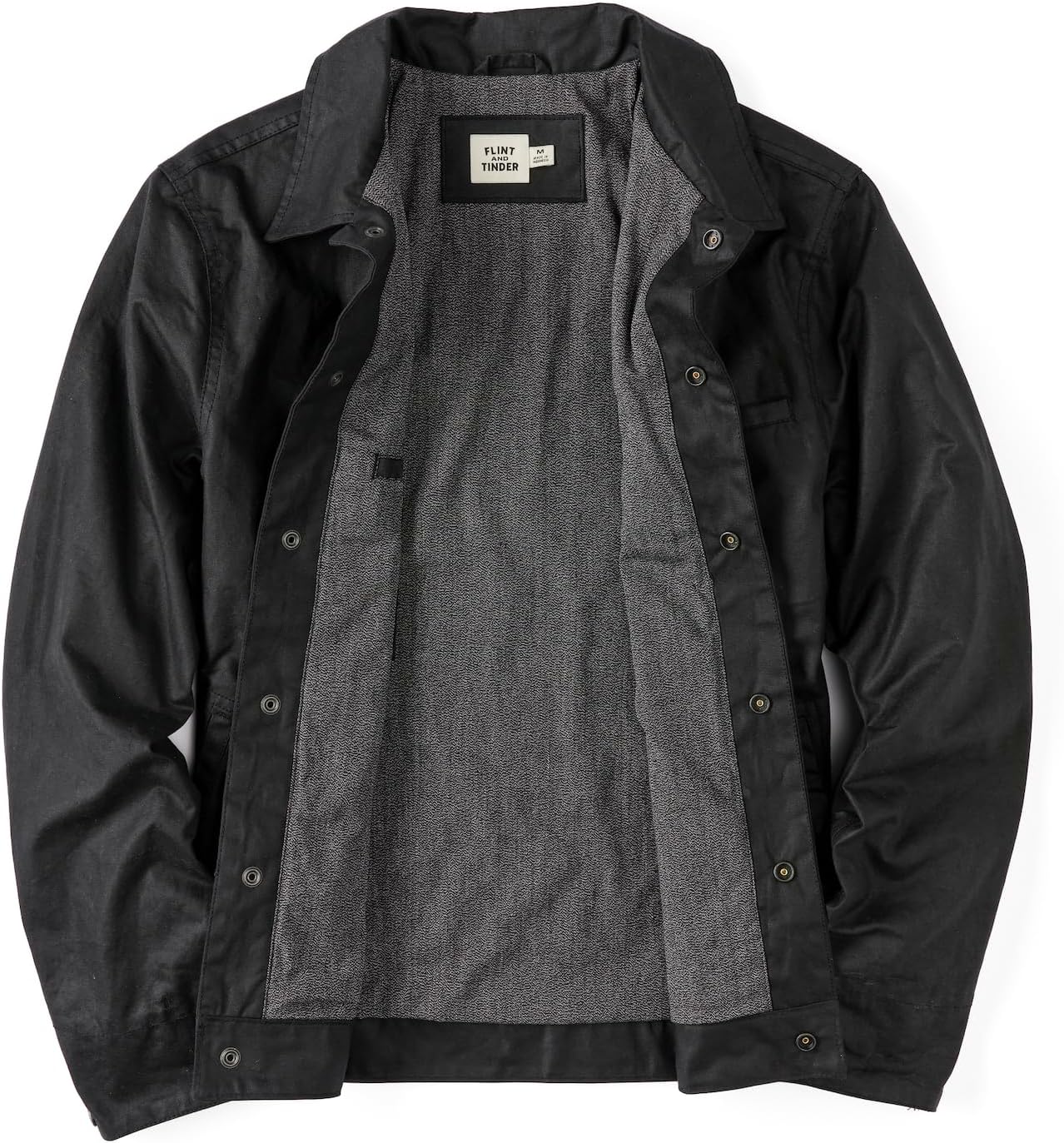 Huckberry Flint and Tinder James Waxed Snap Jacket - Image 7
