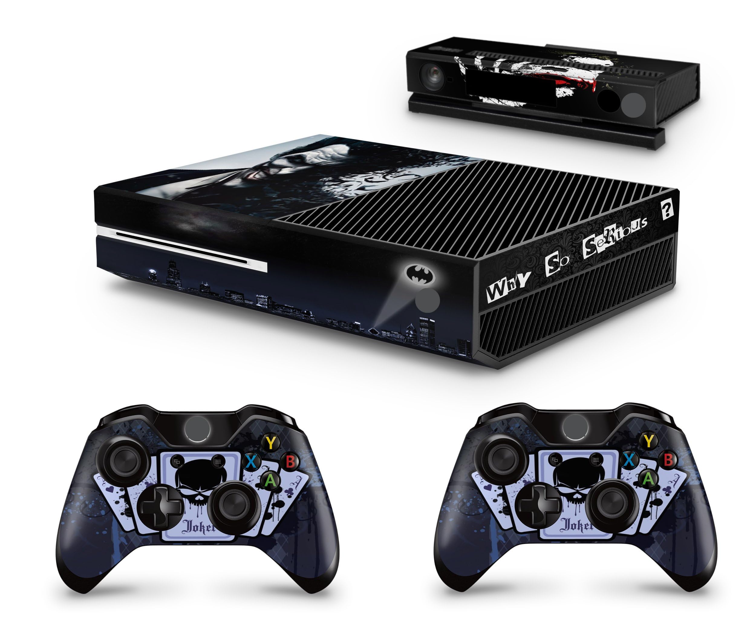 Gizmoz n Gadgetz (GNG) - Autocollants de décoration pour console Xbox One, 2 manettes et Kinect, en vinyle