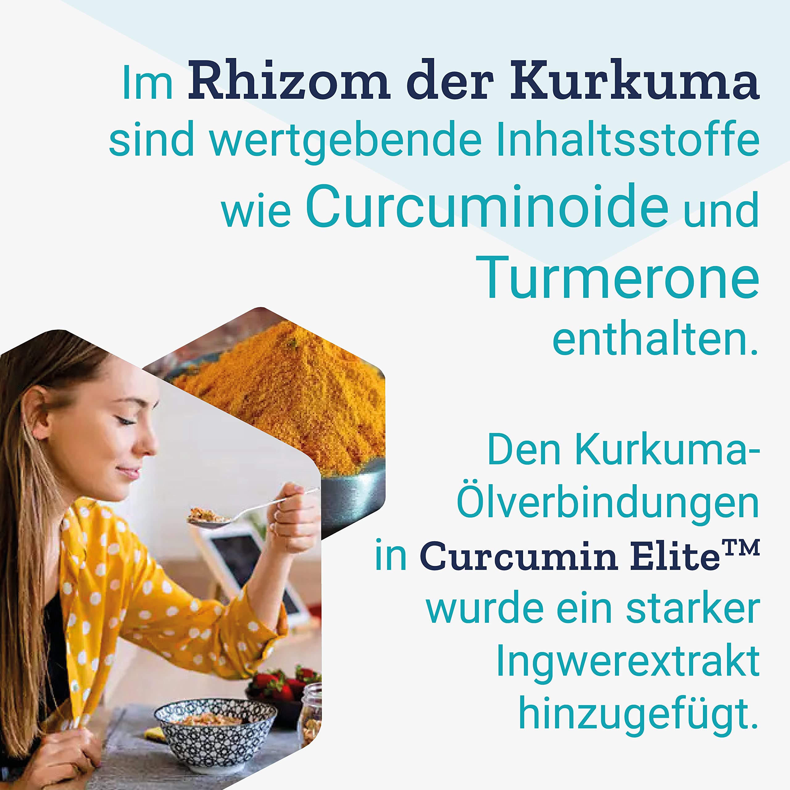 Life Extension, Curcumin Elite, 60 vegane Kapseln, 200mg Kurkuma je Dosis, Glutenfrei, Sojafrei, GMO frei, Geschmacksneutral