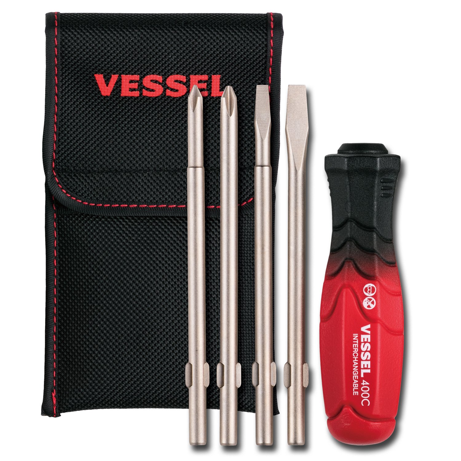 Amazon | ベッセル(VESSEL) デュアルトーン差替ドライバー (4本組) TD 