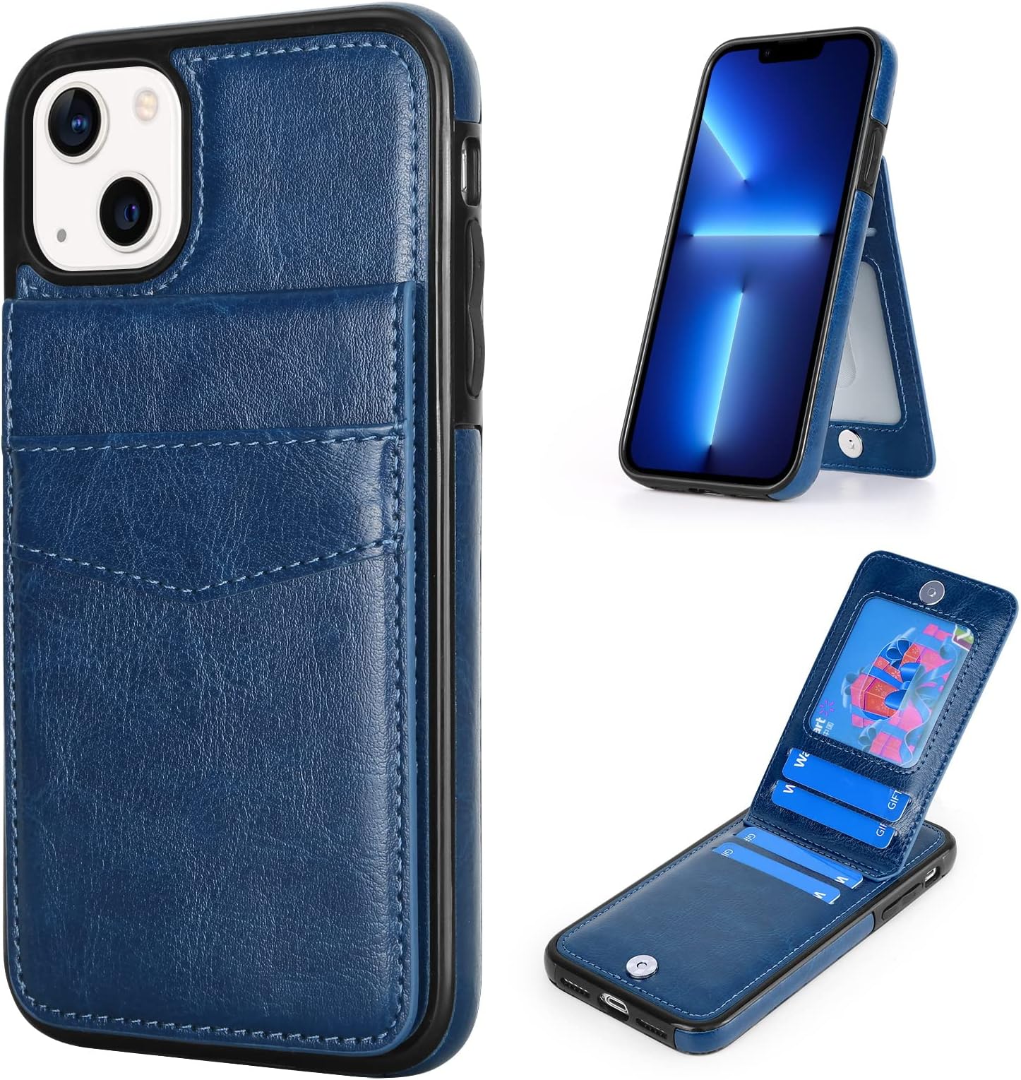 Avizar - Cover Iphone 13 Pro Max Rilievo Ibrida Anti-caduta Defender Ii Rossa