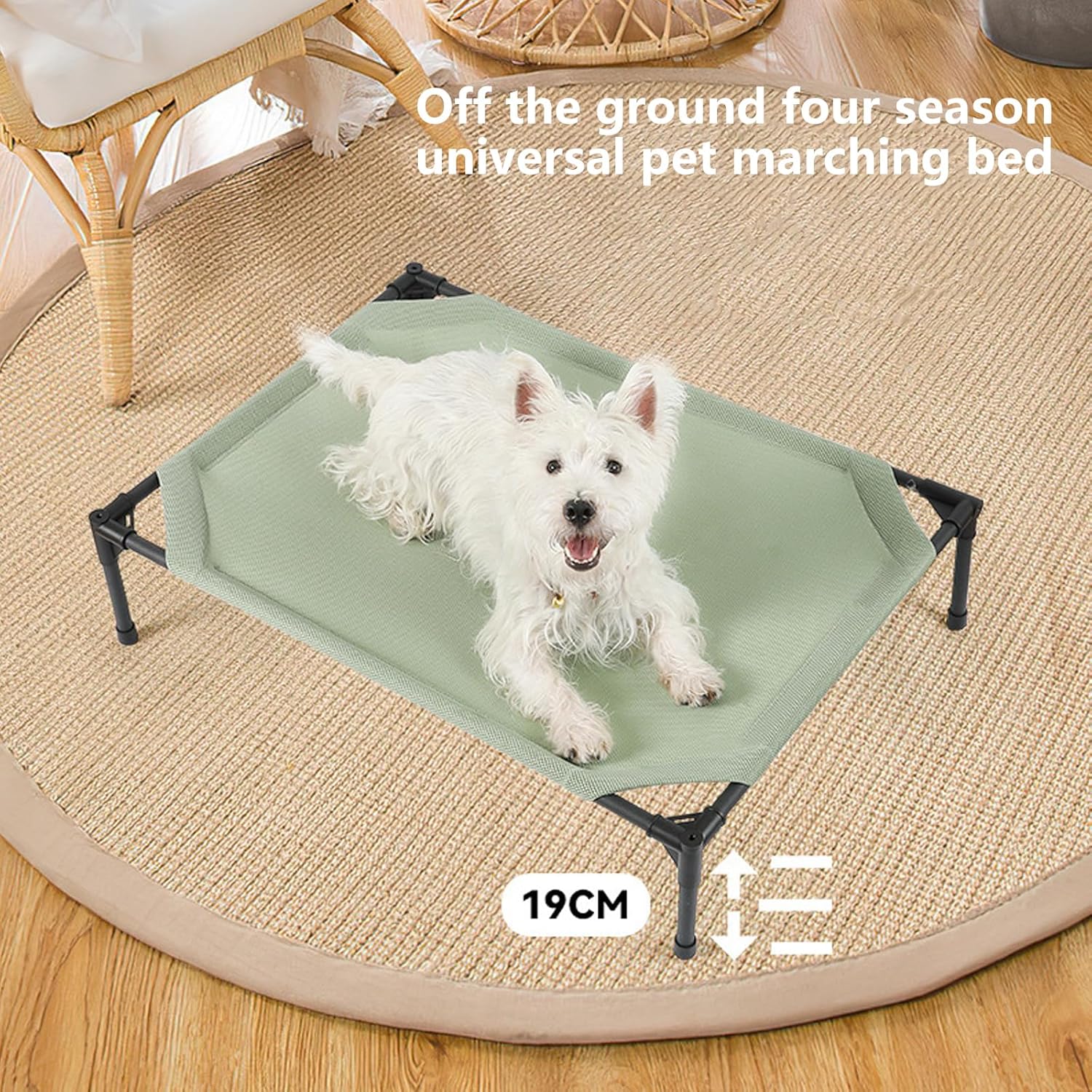 Outdoor Camping Bed for Dog Practical Elevated Breathable Cats Raised Sleep Scratchproof Travel Pet Supply Dog Mattress