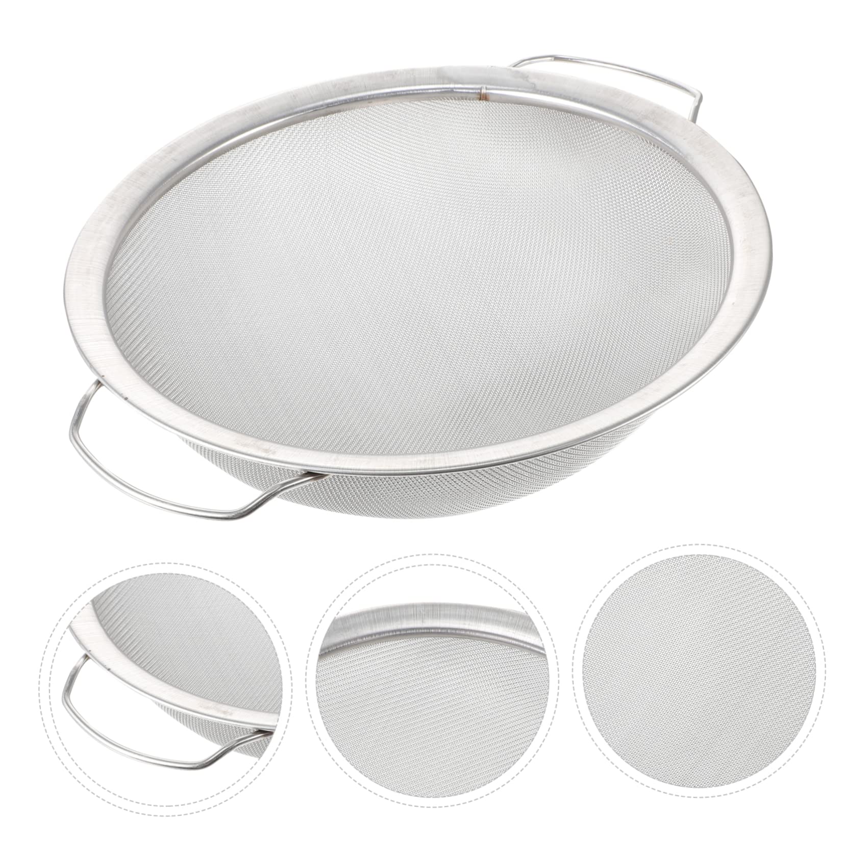 Filtro e Supporto per Secchio Spray in Acciaio Inossidabile per Vernice Argento per Filtrare Vernice Rete Fine per Pittura a Lattice