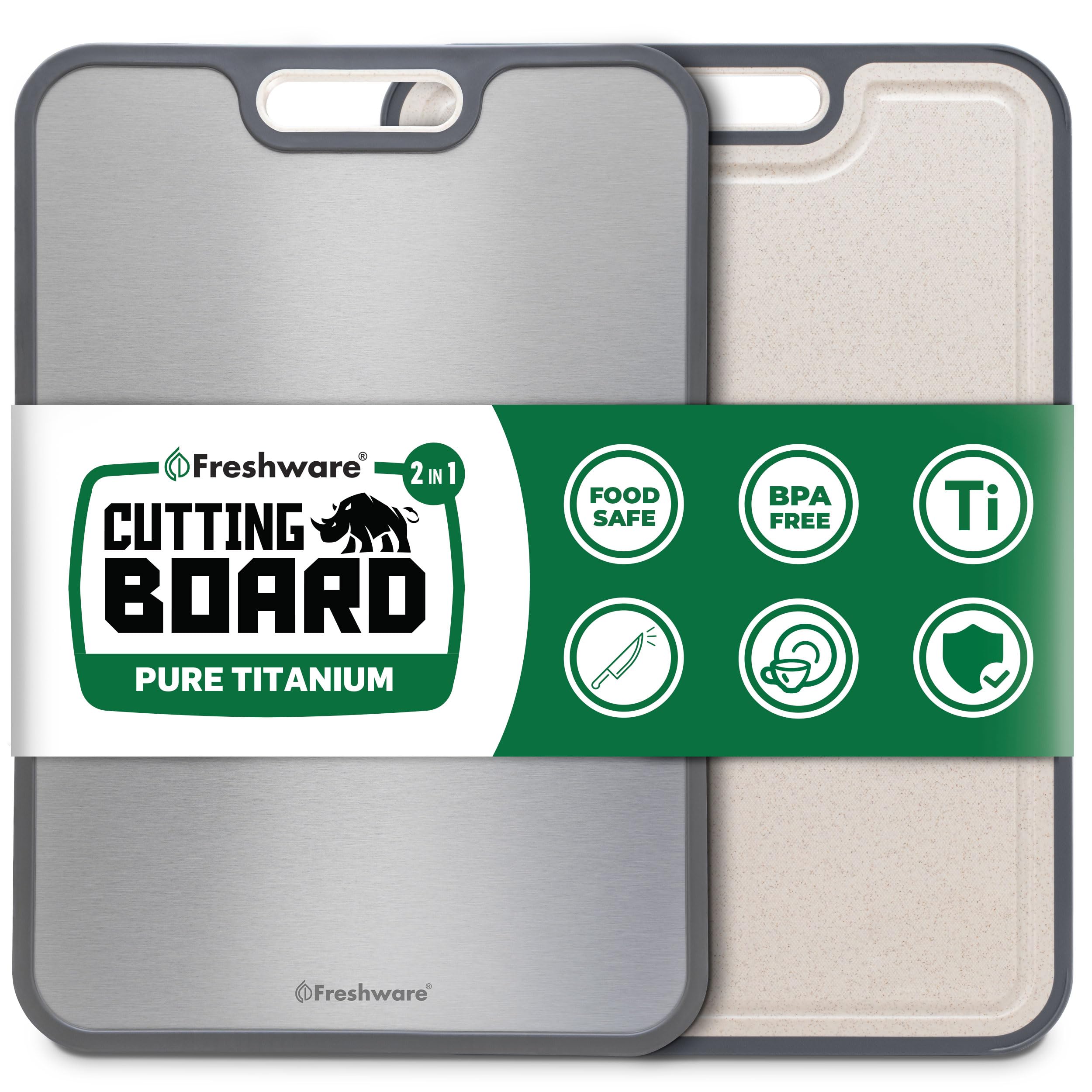 Freshware Titanium Cutting Board