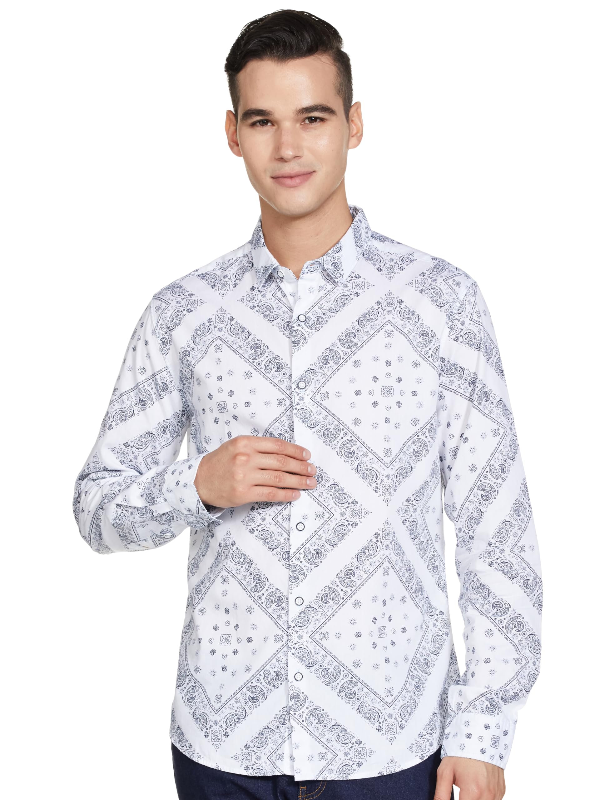 The Indian Garage CoMen's Regular Fit Shirt