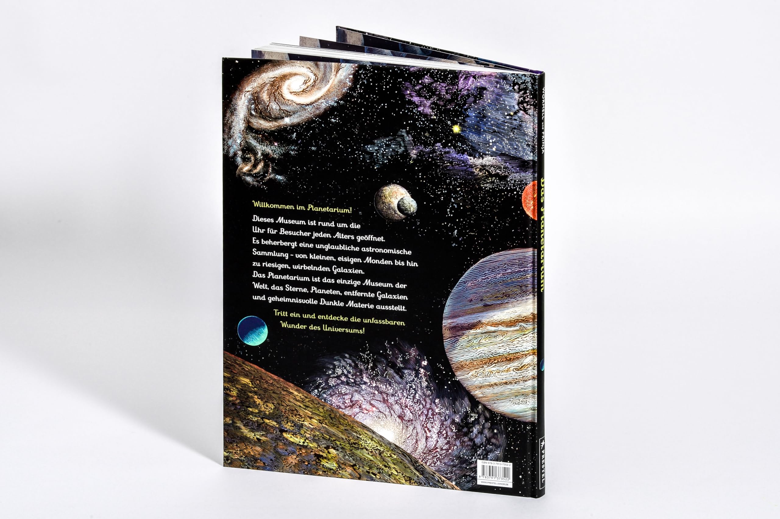 Das Planetarium: Sachbilderbuch im Großformat für Kinder ab 8 Jahren mit Illustrationen von Chris Wormell zu fernen Galaxien