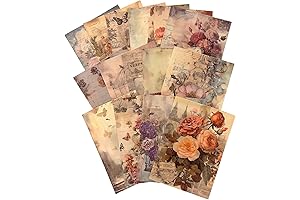 Decoupage Paper for Crafts 100Pcs Scrapbook Craft Paper Kit