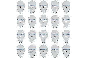Super Saver TENS Placements, Includes 20 Strong Adhesive Electrode Pads