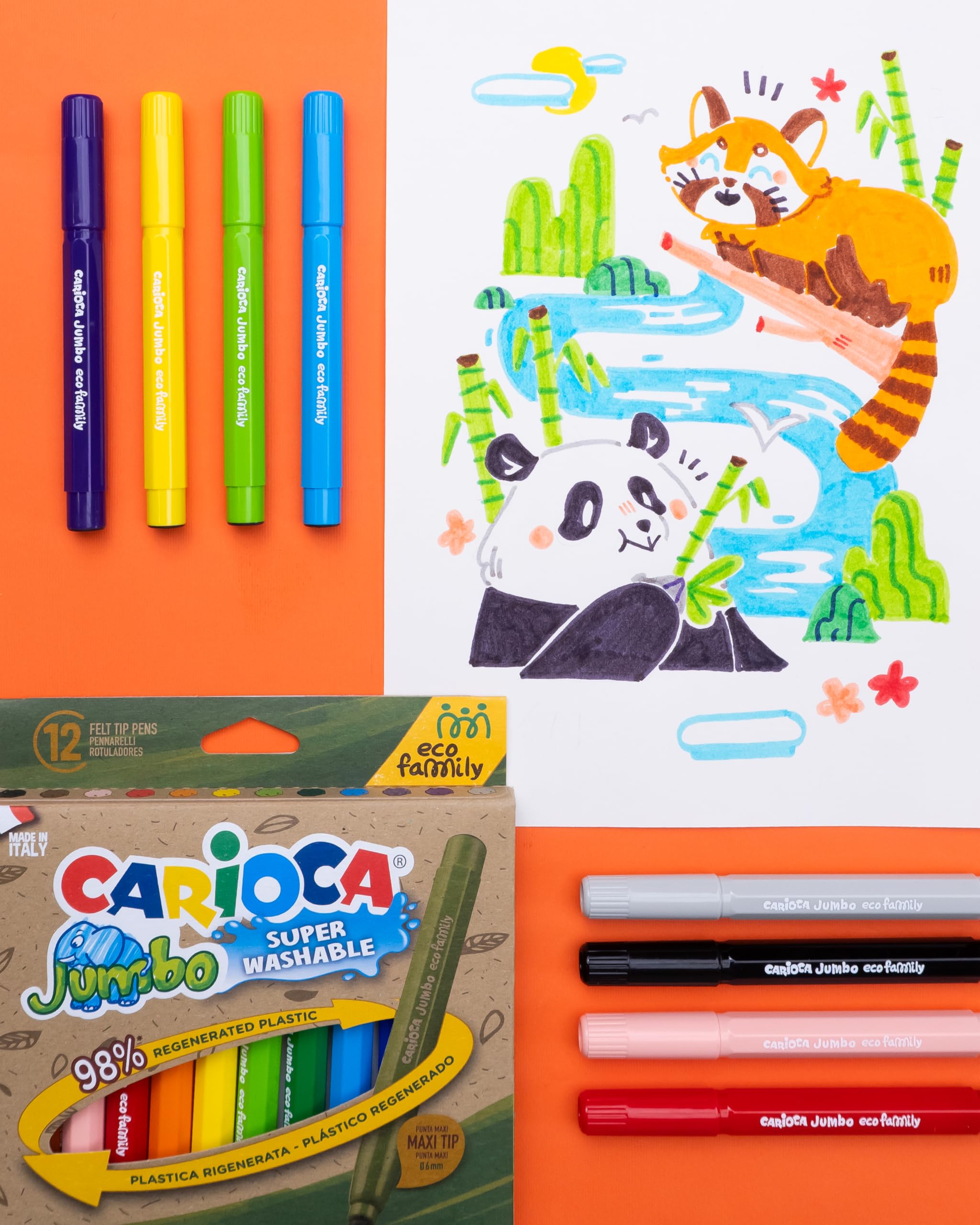 Carioca Bloc de Papel de Dibujo A4 | Ideal para su uso con lápices y rotuladores | Hojas con bordes pre-cortados para facilitar el arrancado |50 hojas de 110grs