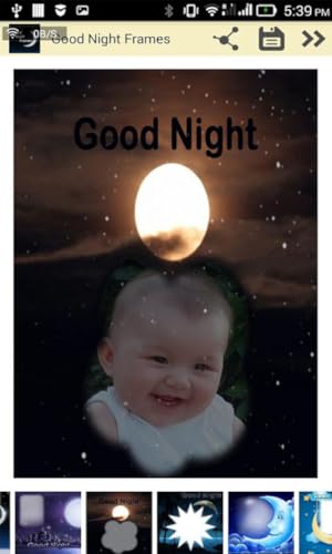 Good Night Photo Frames