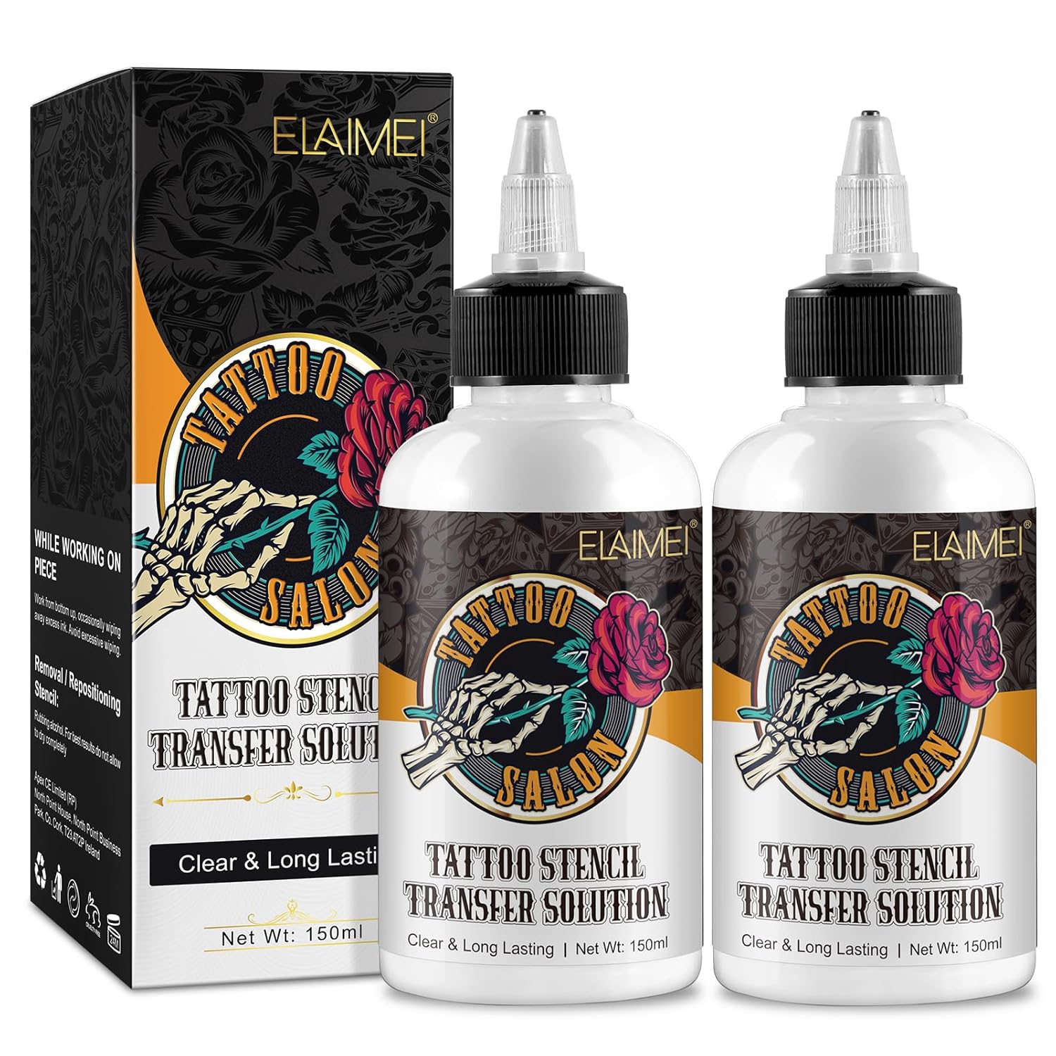 2x Tattoo Stencil Transfer Gel Solution 150ml Professional