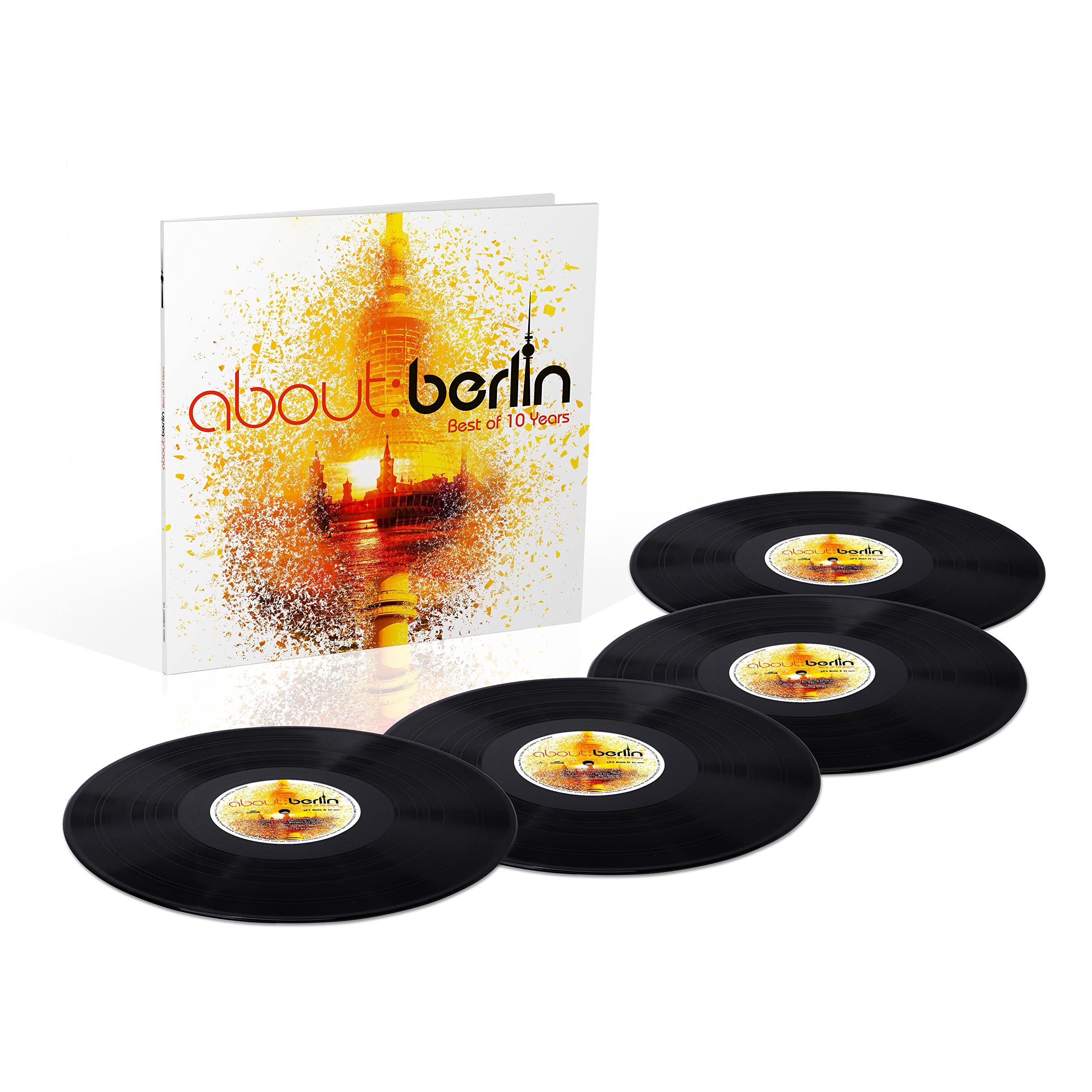 About:Berlin - Best of 10 Years (4LP) [Vinyl LP]