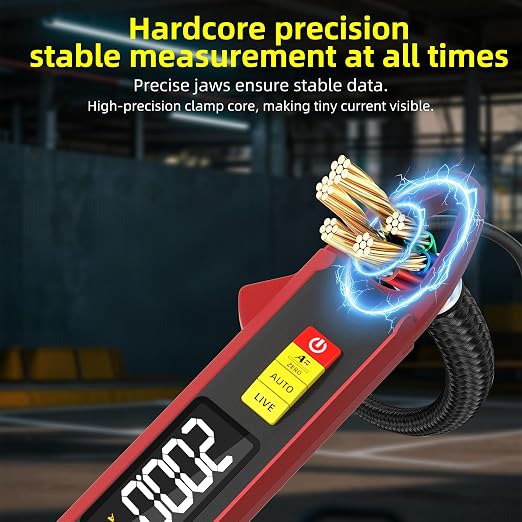 Pinza Amperimétrica Digital BSIDE UX2 200A AC/DC True RMS miniatura 6