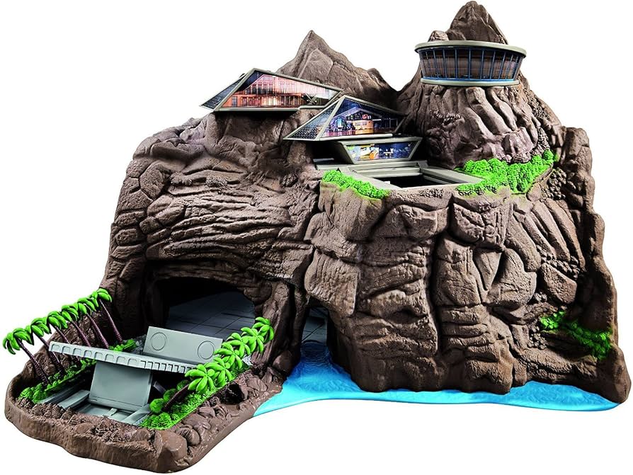 Amazon.co.jp: Thunderbirds Interactive Tracy Island Playset