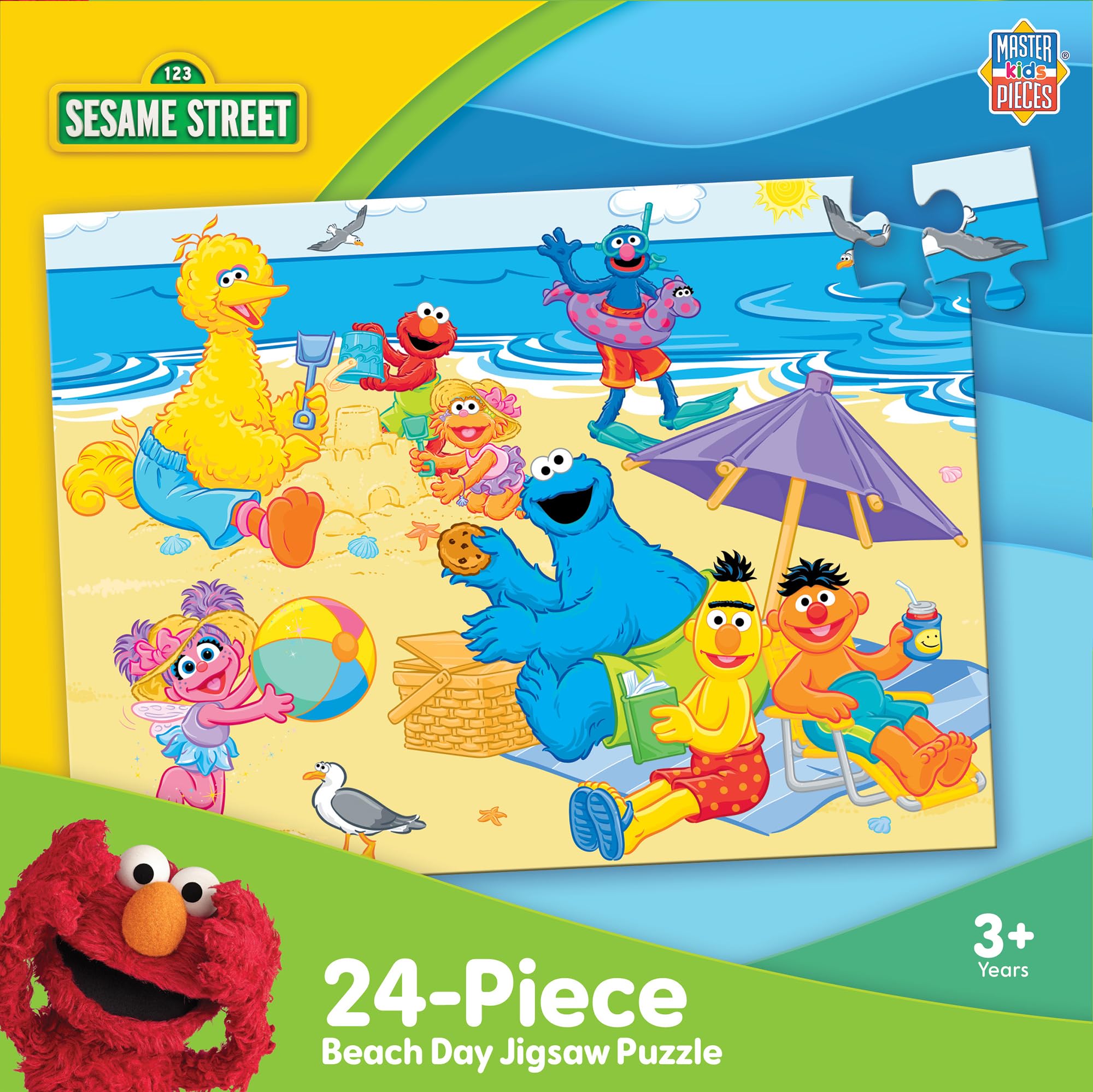 Amazon | MasterPieces セサミストリートパズル - 24ピース