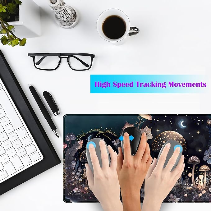 Alfombrilla de ratón XL Gaming TENG DA QING Dark Mushroom Moon miniatura 4