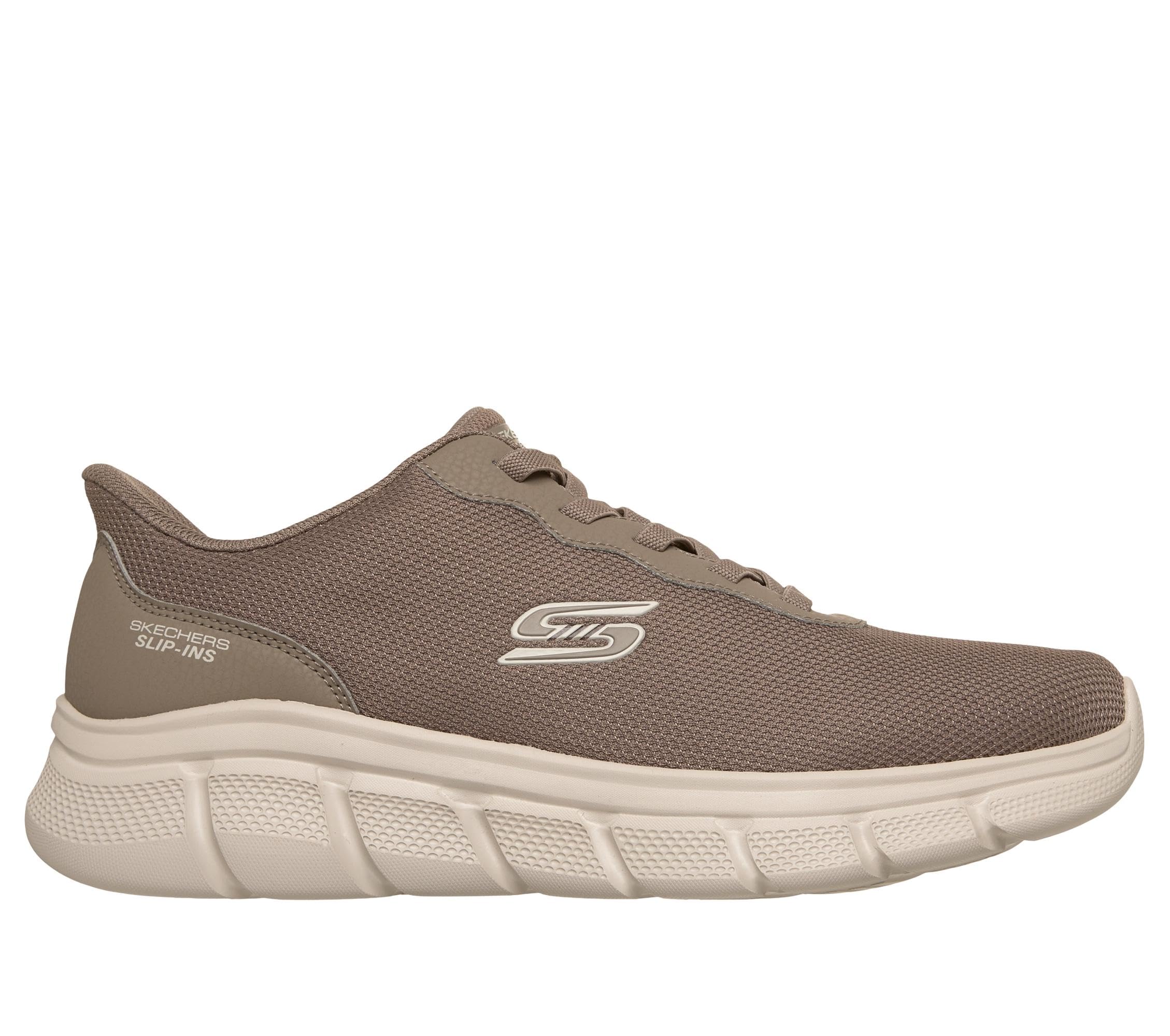 Skechers Herren Bobs B Flex Glacial Edge Slip-InTurnschuhe