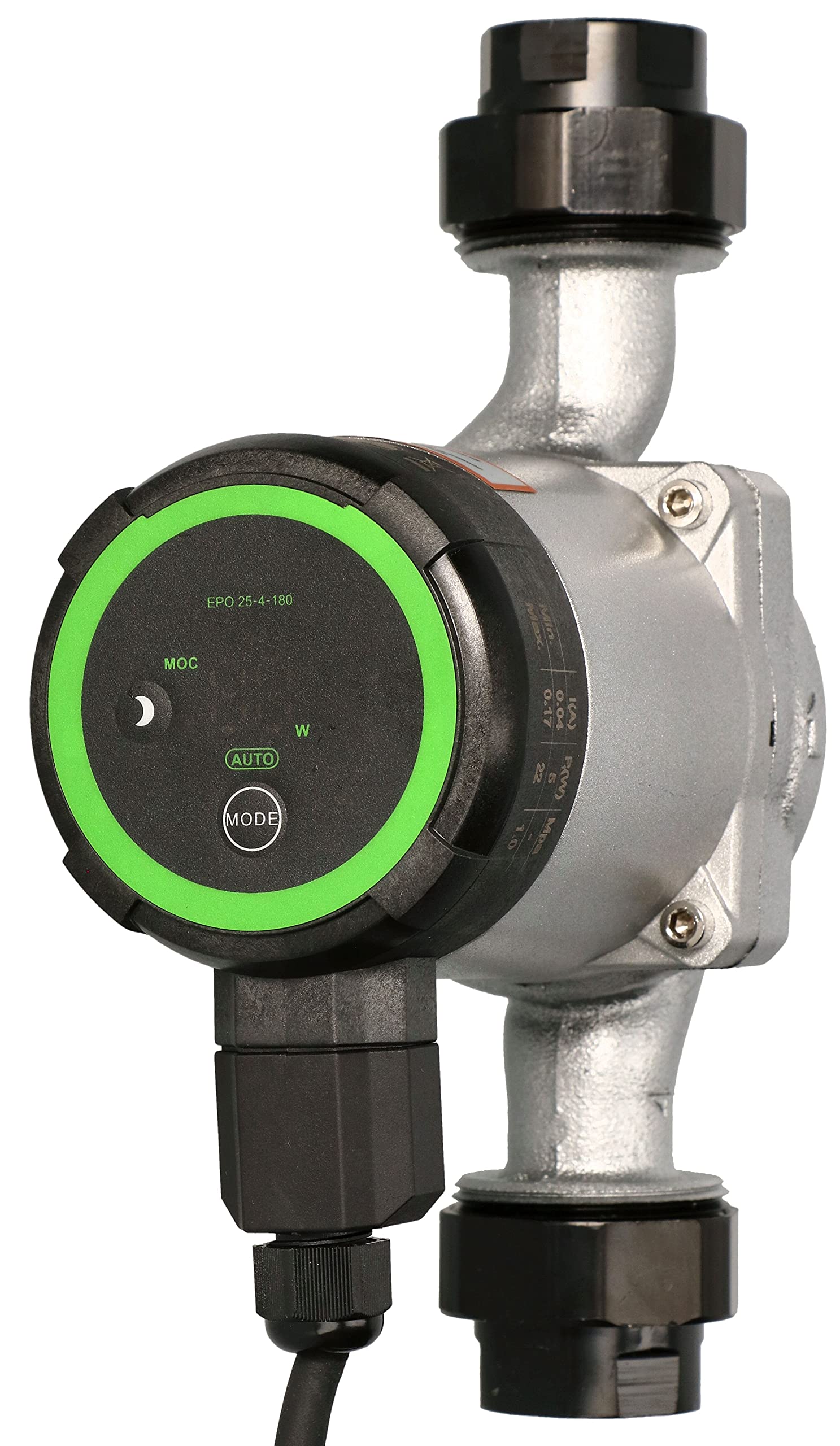 KOTARBAU® Pompa di circolazione elettronica 25/40-180 per impianti di riscaldamento centralizzato