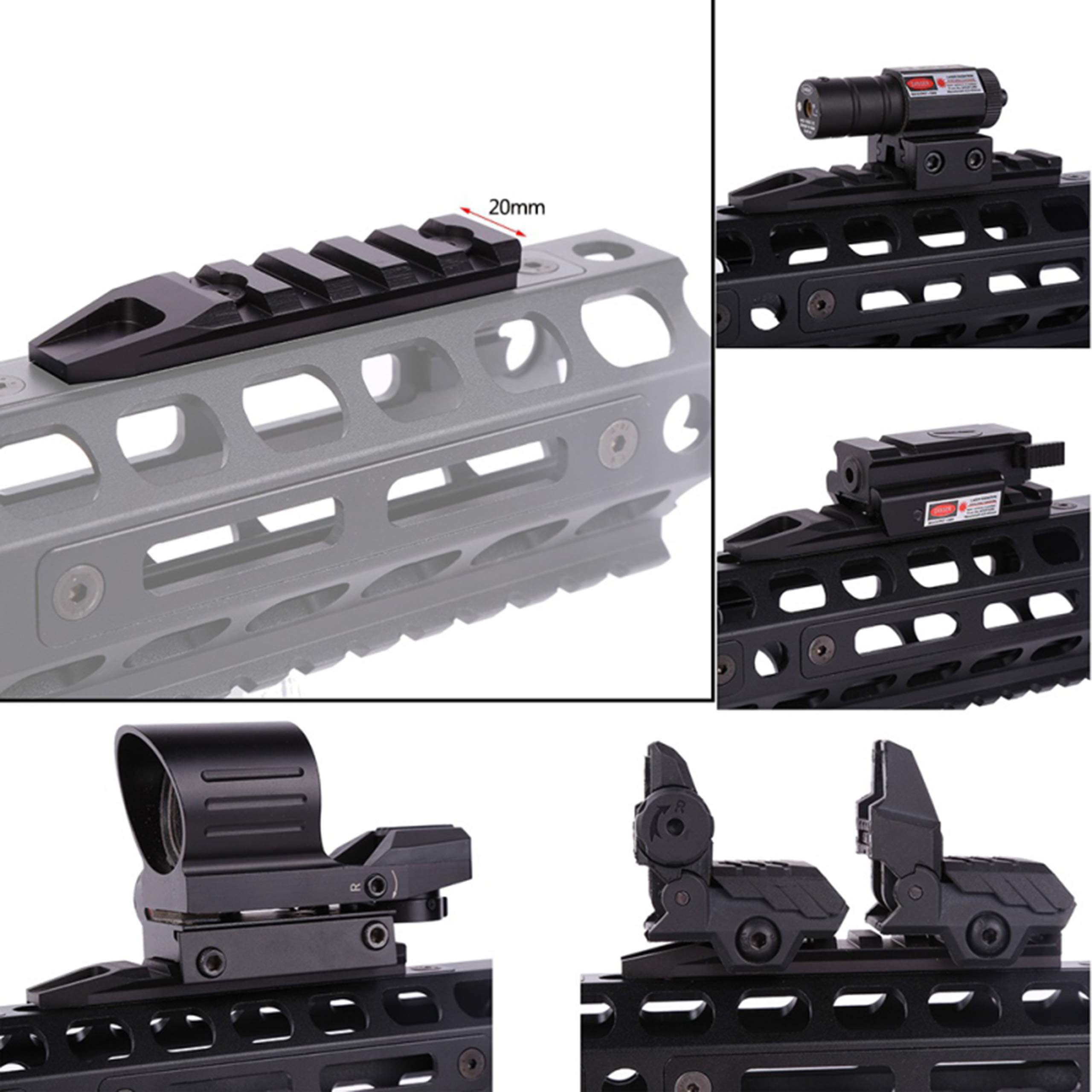 KeyMod schroeven 10 stuks RAM Tactical - AIRSOFT