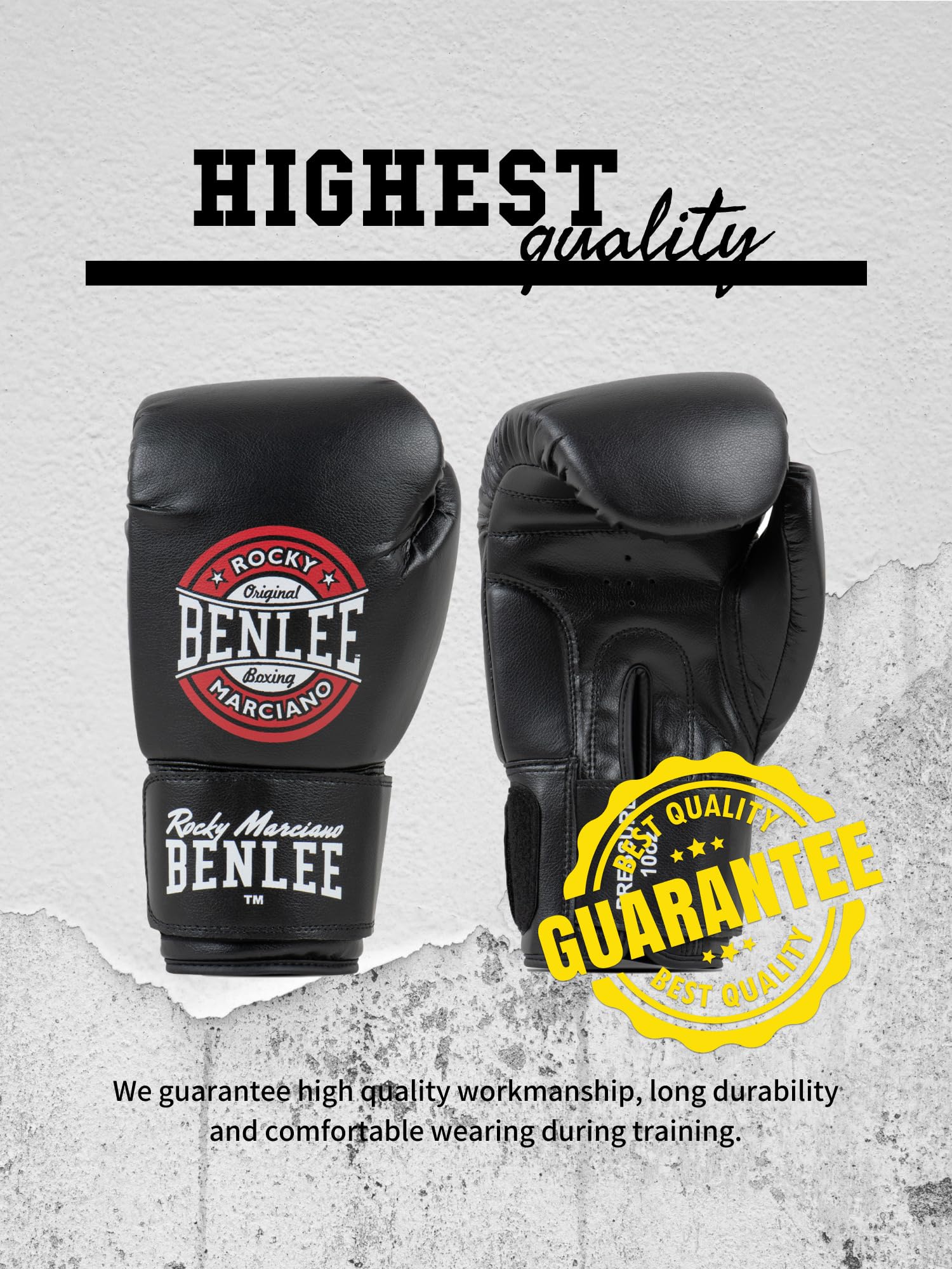 BENLEE Rocky Marciano Pressure - Guantoni da Boxe Unisex Adulto