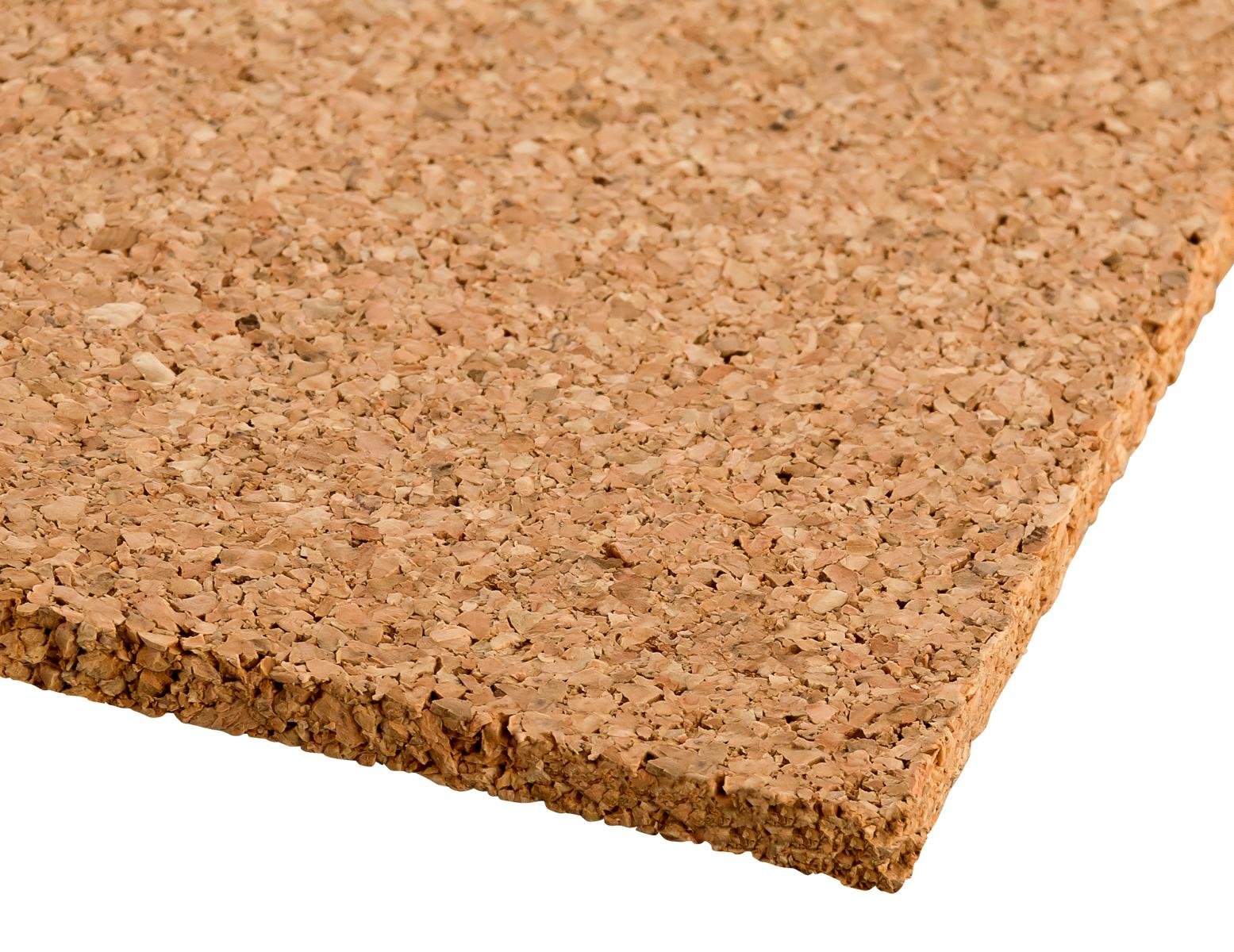 Plancha de corcho prensado, autoadhesiva, con adhesivo 3M, 900 x 600 mm (90 x 60 cm), 5 mm de grosor, para tablón de anuncios, revestimiento de pared y decoración