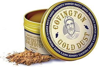 Farmer Nate's Covington Gold Dust Taco Seasoning – Bold, All-Natural Spice Blend with Homegrown Kentucky Cayenne – Small Batch Rub for Tacos, Chicken & Veggies – 4 oz Tin