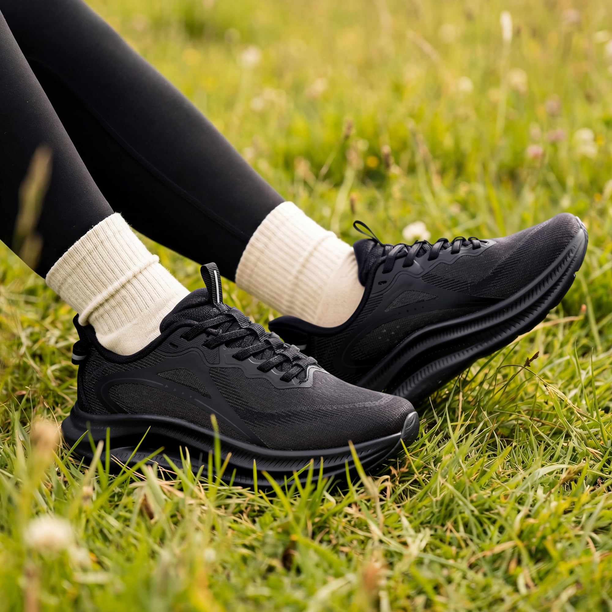 ALLSWIFIT Scarpe da ginnastica da donna, antiscivolo, traspiranti, comode, per allenamento, corsa, tennis, palestra, alla moda