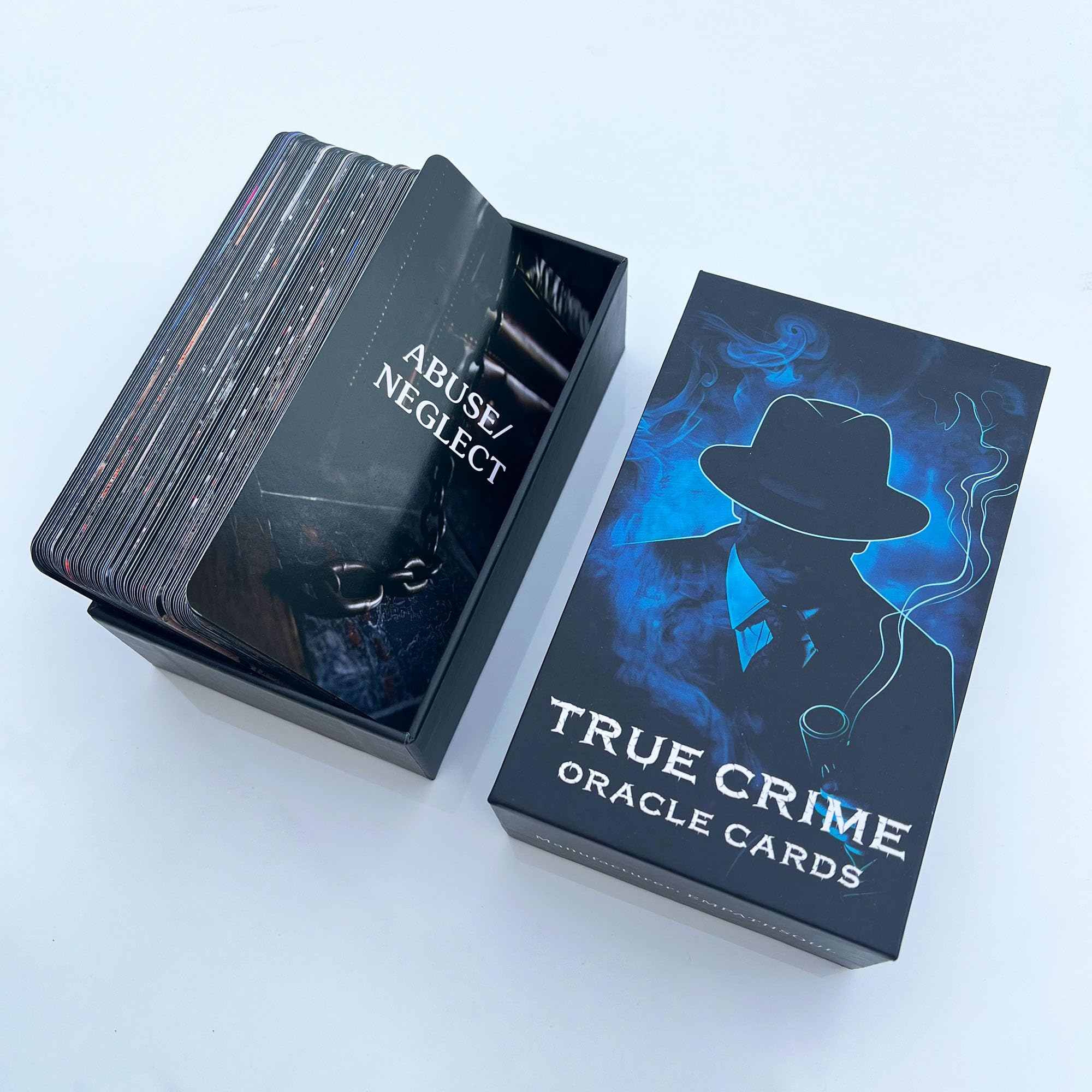 Amazon.co.jp: soulme True Crime Clues Oracleカード、陰謀と捜査の