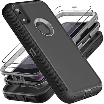 Amazon.com: YKHJKLEC for iPhone XR Case, Military Grade 3 in