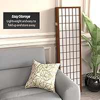 Vista 110 de Red Lantern WP60-WHT-4P Pantalla plegable, 4 paneles, color blanco