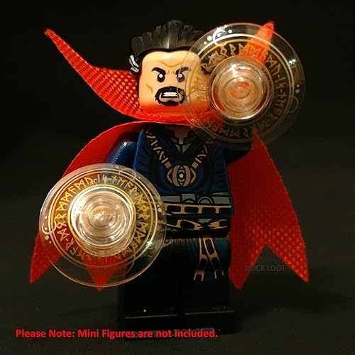 Miniatura 6 de Brick Loot Capas de superhéroe para minifiguras de Lego, juego de 35 piezas para minifiguras de Lego, accesorios de héroe de acción para niños y