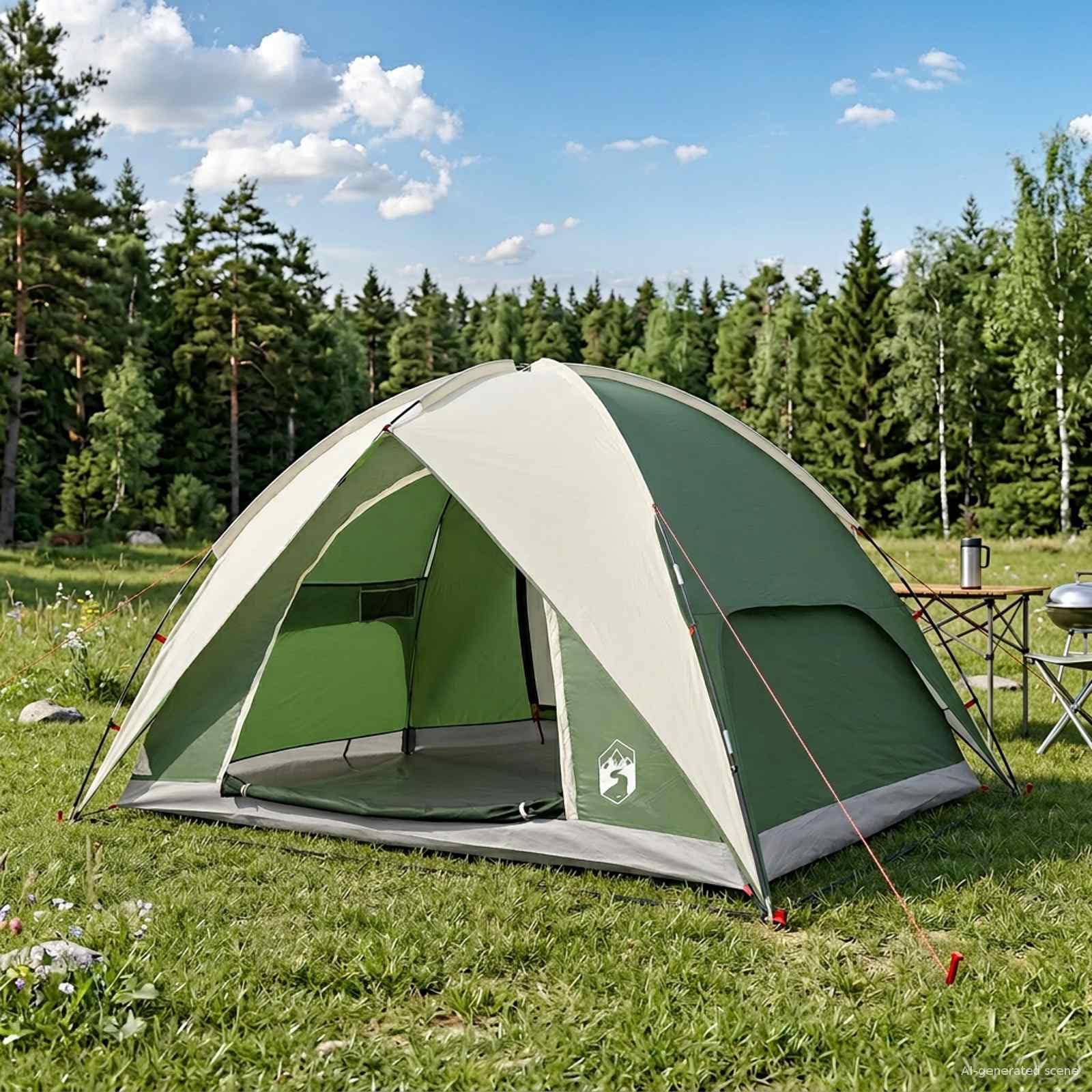 Zielony poliester 185T namiot kempingowy Igloo