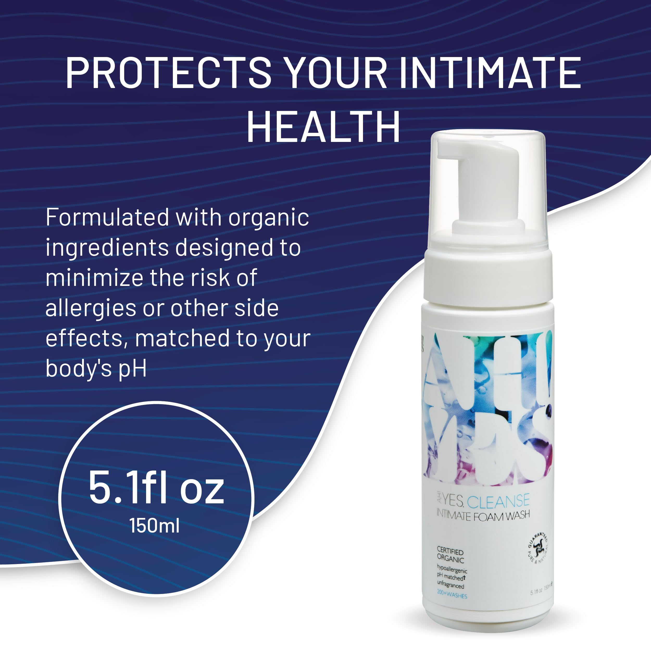 AH! YES® Intimate Health Starter Bundle | Certified Organic | Water-Based & Plant-Oil Lubricants, Vaginal Moisturizer & pH-Balanced Feminine Wash | Long-Lasting Hydration & Gentle Care