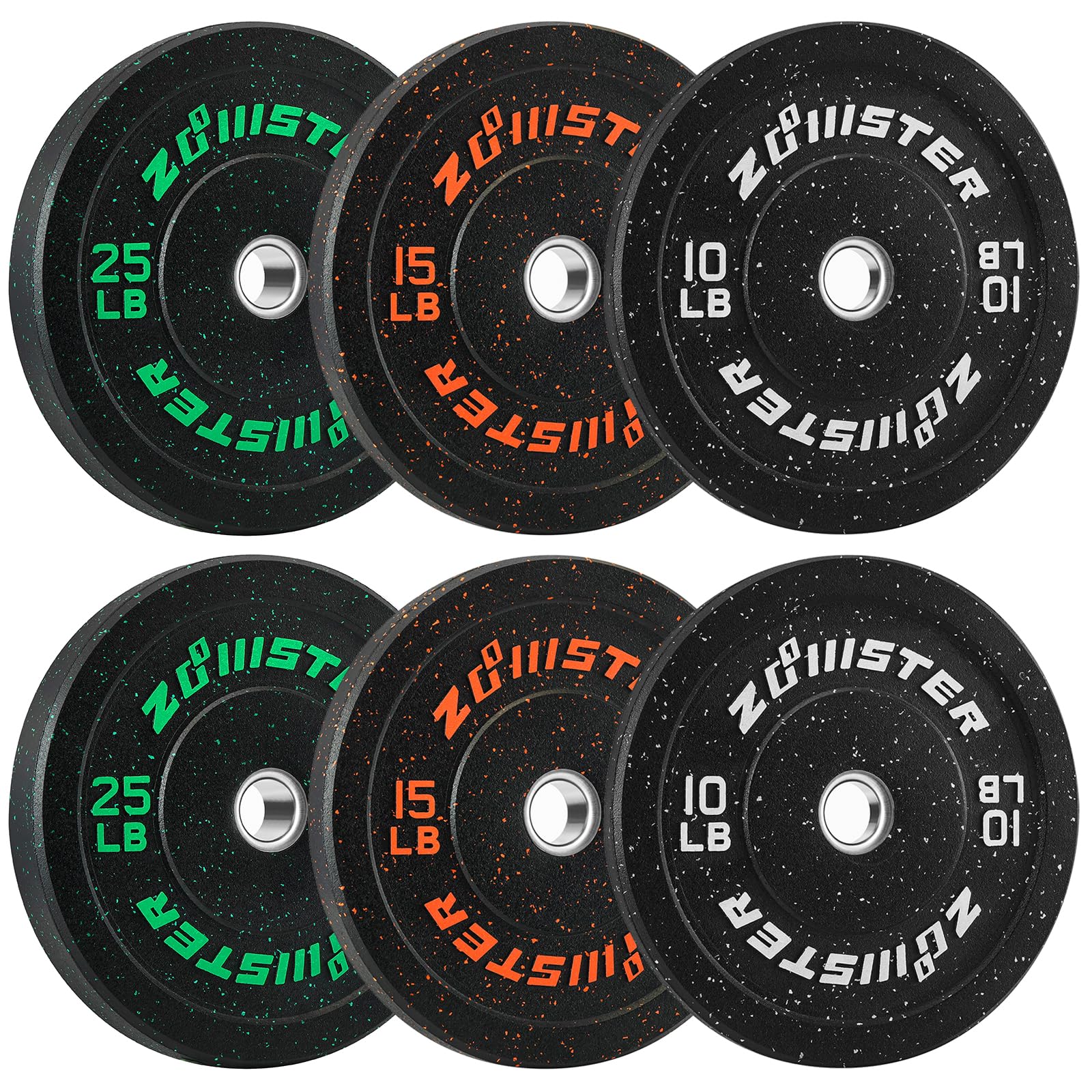 Zoomster Bumper Weight Plate Set